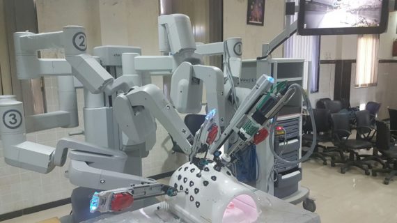 Robot which makes complex surgeries easy on display at JJ Hospital