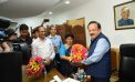 Dr Harsh Vardhan assumes charge of Health Ministry, cycles to work on first day